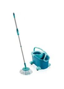 Leifheit Bodenreinigungsset , Kunststoff , 6 l , Teleskopstiel, 360° Drehgelenk, hohe Saugfähigkeit , Haushalt & Kleinelektro, Reinigung, Bodenwischer & Fensterwischer
