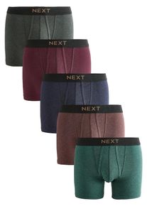 next Boxershorts Herren blau, grau, grün, rot Größe XS Logoprint