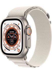 Apple Watch Ultra (2022) | 49 mm | GPS + Cellular | silver | Bergsloop Stjärnglans Small