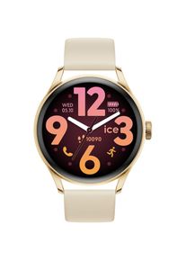 Ice Watch ice-watch , Smartwatch »ICE smart 3.0 - 1.2 AMOLED - GPS«, Armbanduhr, Damenuhr, Silikonarmband, Bluetooth, Touch-Display, digital , beige ,...