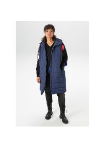 Aniston PLUS , Steppweste, trendige wattierte Steppweste - NEUE KOLLEKTION , navy , 48 , 48 , Trendige wattierte Steppweste
