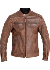John Doe Storm, leather jacket perforated , color: Black , size: 4XL