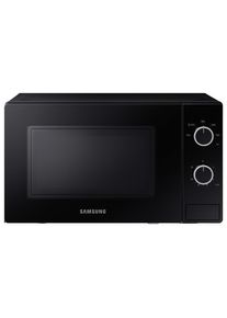 Samsung Mikrowelle , Schwarz , Metall, Kunststoff, Glas , 25.9x44x33.75 cm , Schnellaufheizung, Auftaufunktion, elektronisches Bedienfeld,