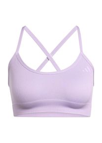 adidas Performance Sport-BH Damen lila Größe XS Unifarben