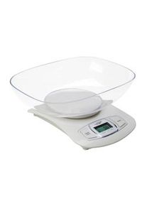 ADLER - Balança de Cozinha AD3137W, 5Kg/1G, Branca