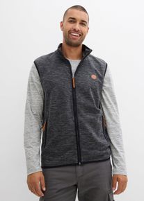 Gilet in pile, Grigio, Taglia 56/58 (XL), bonprix