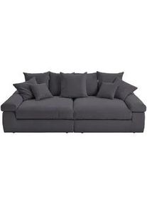 Ambia Home Bigsofa , Dunkelgrau , Textil , 260x90x140 cm , Stoffauswahl, Rücken echt , Wohnzimmer, Sofas & Couches, Sofas, Textilsofas