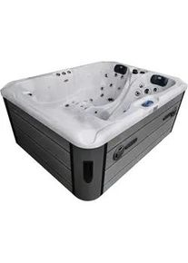 Sanotechnik Whirlpool , Grauweiß , Kunststoff , 210x160x90 cm , Freizeit & Co, Wellness & Gesundheit, Whirlpools