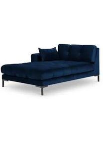 Micadoni Chaiselongue links Mamaia aus Samt königsblau , Textil , 102x75x185 cm , Hergestellt in Europa, Oeko-Tex® , Wohnzimmer, Sofas & Couches, Sofas, Recamieren