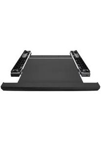 HISENSE Waschmaschinenzwischenstück , Schwarz , Metall, Kunststoff , 59.5x84.5x51 cm , Elektrogeräte, Standgeräte, Waschtrockner