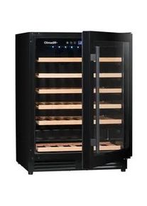 Xxxl Weinkühlschrank , Kunststoff, Holz, Metall, Glas , Buche , F , 59.5x82.0x57.5 cm , Elektrogeräte, Standgeräte