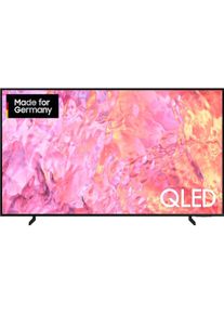Samsung GQ55Q60CAU (55", Q60C, QLED, 4K, 2023), TV, Schwarz