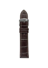 Zeppelin Lederarmband braun 20 mm, Uhrenarmband, Braun