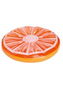 Orange air mattress 1.18m