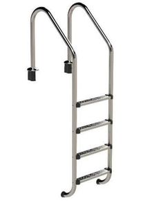 Future Pool Comfort 400 Einbauleiter V2A, 4-stufig, Ø 43mm, bis 150cm Beckentiefe
