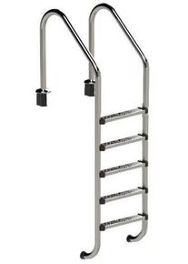 Future Pool Comfort 500 Einbauleiter V2A, 5-stufig, Ø 43mm, bis 175cm Beckentiefe