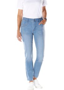 Dames Jeans met siernaad op de zakken blue-bleached Maat 20