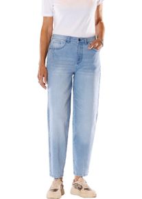 Dames Jeans met mom-snit blue-bleached Maat 26