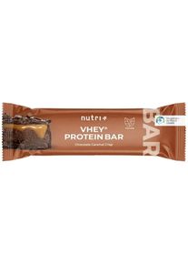 nutri+ VHEY Protein Bar, 12 × 50 g Riegel, Chocolate Caramel Crisp