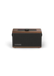 pure Classic Aura - De draagbare Bluetooth-luidspreker met sfeerverlichting, Koffie bruin/Walnoot