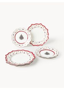 Villeroy & Boch Villeroy & Boch Porcelain Christmas Tableware Set Toy's Delight, 4 People, Set of 8 China 4 personer (8-dels set)