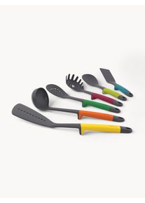 Joseph Joseph Kitchen Utensils Protected with Stand, Set of 6 Colorful Plastic Sæt med forskellige størrelser