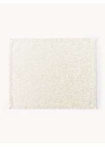 Bordskånere Hollyn med vintermotiv, sæt af 2 Beige Bomuld B 40 x L 50 cm | Westwing Collection