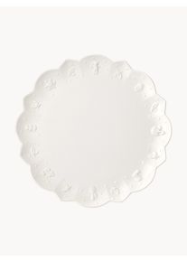 Villeroy & Boch Villeroy & Boch Porslin-middagstallrik Toy's Delight, 6 stycken. Vit KIna Ø 30 cm