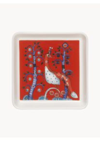 iittala Malý servírovací tanier z vitro porcelánu Taika Červená Porcelán Š 12 x H 12 cm