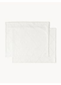 Vy&scaron;&iacute;van&eacute; vianočn&eacute; prestierania Hedda, 2 ks Biela Bavlna, L&aacute;tka &Scaron; 40 x D 50 cm | Westwing Collection