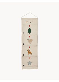Liewood Julekalender Holly i økologisk bomuld Hvid, Farverig Bomuld, Økologisk bomuld B 24 x H 84 cm