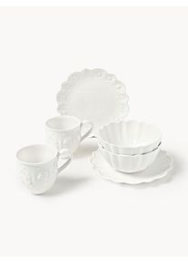 Villeroy & Boch Villeroy & Boch Porcelain Breakfast Set Toy's Delight, 2 People, Set of 6 White China 2 personer (6 delar)