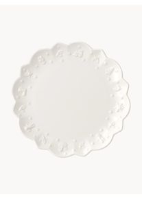 Villeroy & Boch Villeroy & Boch Porcelæn morgenmadstallerken Toy's Delight, 6 stk Hvid Porcelæn Ø 23 cm