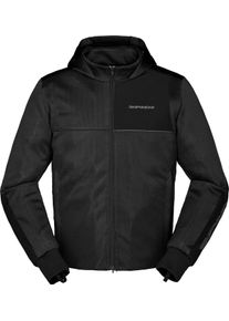 Spidi Hoodie Net, veste en textile , couleur: Noir , taille: M