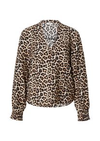 Jacqueline de Yong JDY Kvinnor Blus 'JDYPEPPER' beige / brun / svart Storlek XS