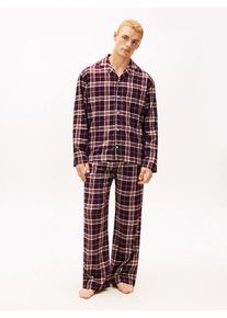 Tommy Hilfiger Pyjama 'Gift Box' Herren rot Größe XS Kariert