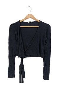 stradivarius Maglietta aderente Donna, Taglia 36, nero