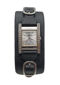 Guess Analog Watch Women, One Size, silver-colored