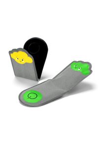 Tchibo - 2 LED magnetické svetlá »Oblaky« - farba: zelená