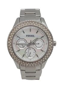 Fossil Analog Watch Women, One Size, silver-colored