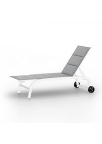 Blumfeldt Limala, lehátko, oceľ/hliník, textilén, 150 kg, prenosné