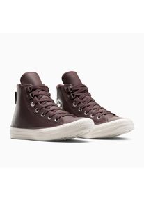 Converse , Sneaker »CHUCK TAYLOR ALL STAR LEATHER« , TOTALLY FUDGED/EGRET , 41 , 41 , Cooler Sneaker von Converse mit Schnürung
