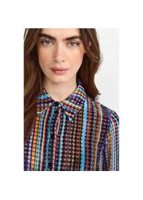 RICHROYAL , Chiffonbluse gestreift, im Vintage-Style, leicht transparent , original , 34 , 34 , Modische Bluse von RichRoyal