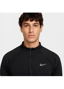 Nike , Laufshirt »M NK DF STRIDE HZ MIDLAYER« , BLACK/REFLECTIVE SILV , S , S , Laufshirt von Nike