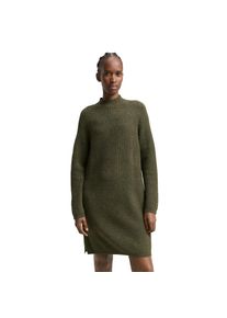 Tom Tailor Denim , Strickkleid, mit Stehkragen , grape leaf green melange , N-Gr , XXL -N-Gr , XXL , Kleid von Tom Tailor Denim