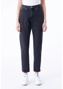 Dr. Denim - Nora Retro Black - Jeansy - czarny - W30 / L32 - 100% bawełna organiczna,Dżinsowa