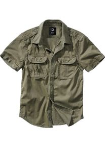 Brandit Vintage, shirt shortsleeve , color: Olive , size: 5XL