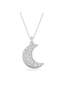 Swarovski Gioielleria - Luna pendant, Moon, Rhodium plated white