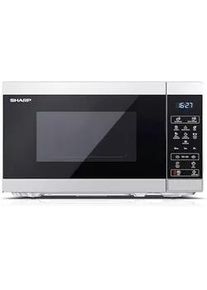 Sharp Mikrowelle , Schwarz, Silberfarben , Metall, Kunststoff, Glas , 44x25.8x32.4 cm , Digitaldisplay, Garraumbeleuchtung, Tageszeitanzeige, Auftaufunktion nach Gewicht oder Zeit, LED-Display, Auftaufunktion, digitaler Timer, Automatik-Kochprogramme, programmierbare Tasten, Timerfunktion, Kindersicherung , Küchen, Küchenelektrogeräte, Mikrowellen