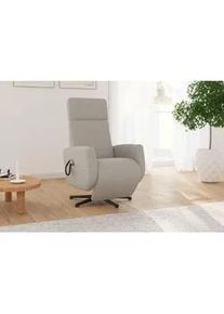 Sit & More Sit & More Relaxsessel , Taupe , Textil , 71x110x82 cm , Goldenes M, Oeko-Tex® Standard 100, Made in Europe, DGM-Klimapakt , Sitzfläche 360° drehbar, gepolsterte Armlehnen , Wohnzimmer, Sessel, Relaxsessel